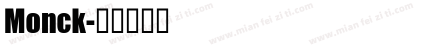 Monck字体转换
