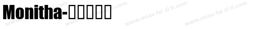 Monitha字体转换