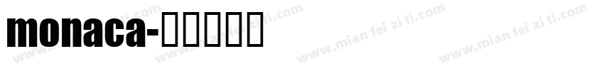 monaca字体转换