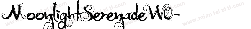MoonlightSerenadeW0字体转换
