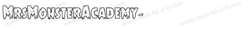 MrsMonsterAcademy字体转换