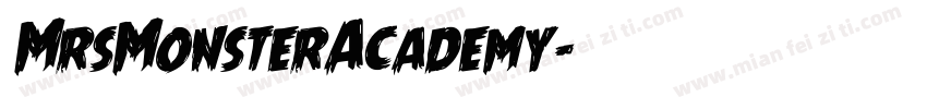 MrsMonsterAcademy字体转换