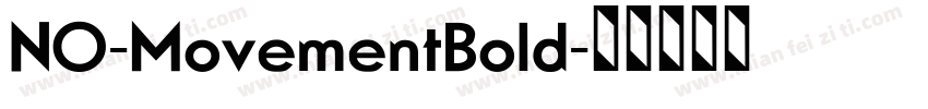 NO-MovementBold字体转换
