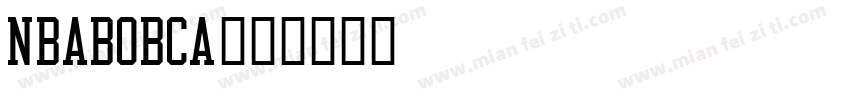 NBABOBCA字体转换