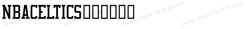 NBACeltics字体转换