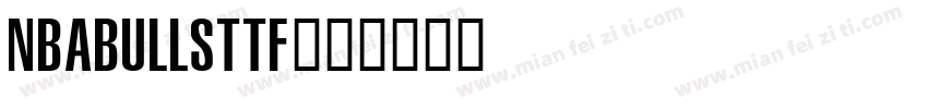 NBABULLSTTF字体转换