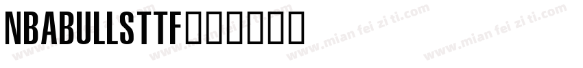NBABULLSTTF字体转换