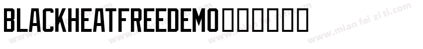 BlackHeatFreeDemo字体转换
