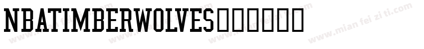 NBATimberwolves字体转换
