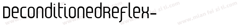 DeconditionedReflex字体转换