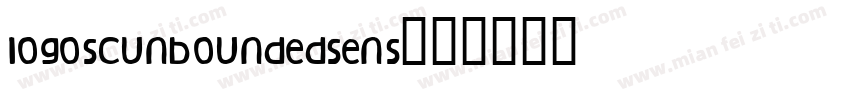 logoscunboundedsens字体转换