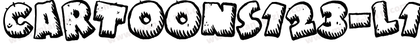 Cartoons123-L1mE字体转换