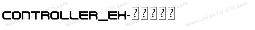 Controller_Ex字体转换