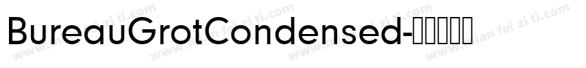 BureauGrotCondensed字体转换