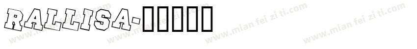 rallisa字体转换
