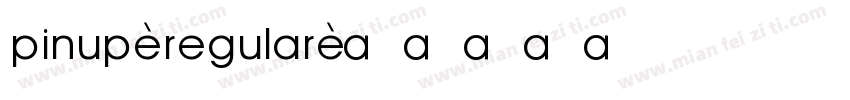 pinup-regular字体转换