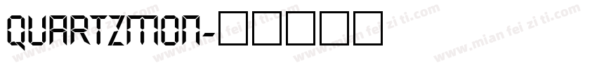 QuartzMon字体转换