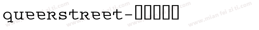 QueerStreet字体转换