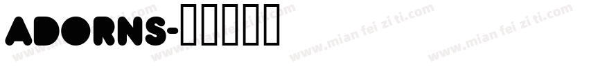 AdornS字体转换