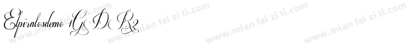 Elpiratosdemo-1GDR2字体转换