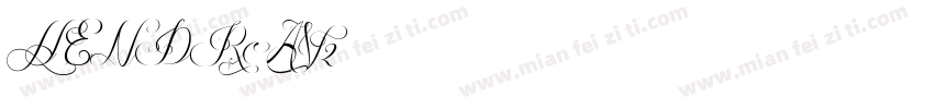 H_ENDRAV2字体转换