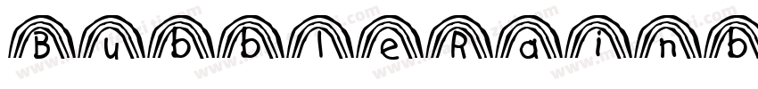 BubbleRainbow字体转换