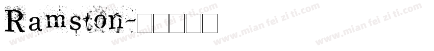 Ramston字体转换