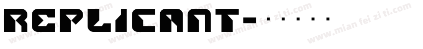 Replicant字体转换