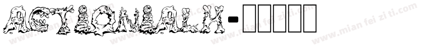ActionialH字体转换