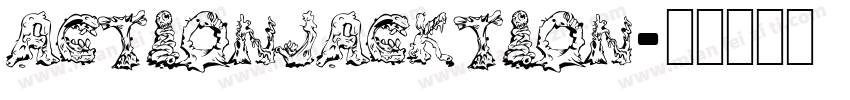 actionjacktion字体转换