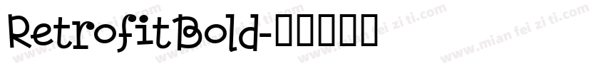 RetrofitBold字体转换