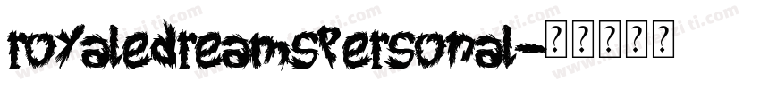 royaledreamspersonal字体转换