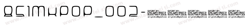 851MkPOP_002字体转换