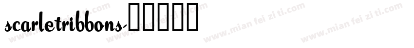 scarletribbons字体转换