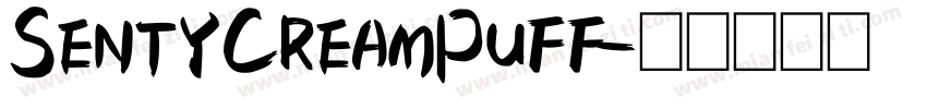 SentyCreamPuff字体转换