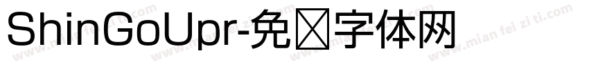 ShinGoUpr字体转换