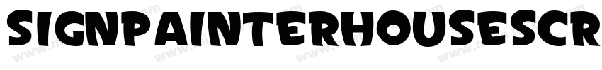 SignPainterHouseScript字体转换