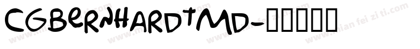 CgBernhardtMd字体转换