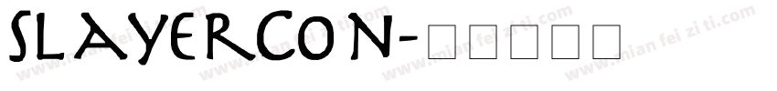 SlayerCon字体转换