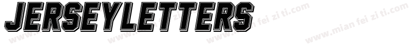 JerseyLetters字体转换
