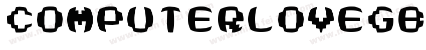 ComputerLove-GBrg字体转换