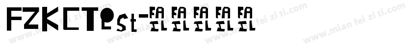 FZKCTest字体转换