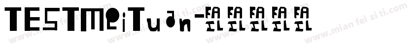 TESTMeiTuan字体转换