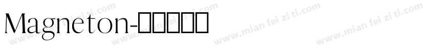 Magneton字体转换