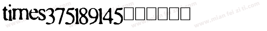 times375189145字体转换
