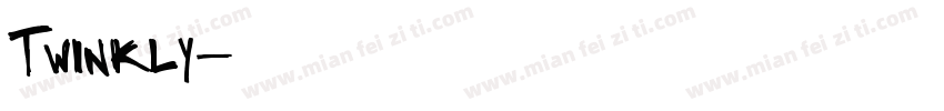 Twinkly字体转换