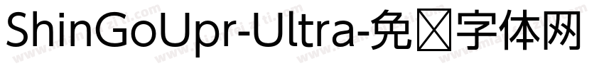 ShinGoUpr-Ultra字体转换