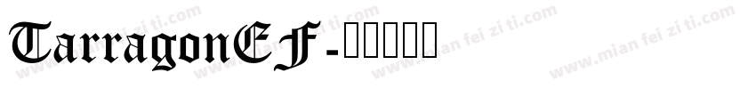 TarragonEF字体转换