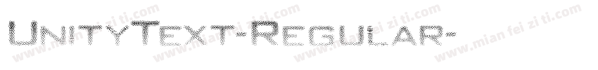 UnityText-Regular字体转换