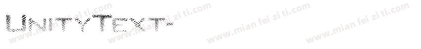 UnityText字体转换